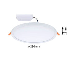 Load image into Gallery viewer, Areo VariFit Round LED Recessed Panel 230mm Warm White - White - Paulmann
