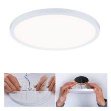 Load image into Gallery viewer, Areo VariFit Round LED Recessed Panel 230mm Neutral White - White - Paulmann
