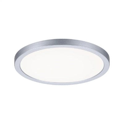 Areo VariFit Round LED Recessed Panel 175mm Neutral White Dimmable - Chrome - Paulmann