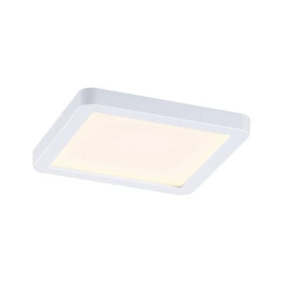 Areo VariFit Square LED Recessed Panel 118x118mm Warm White - White - Paulmann