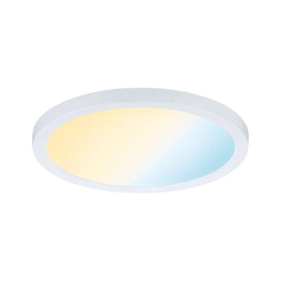 Areo VariFit Round LED Recessed Panel Smart Home Zigbee 230mm Tunable White - White - Paulmann