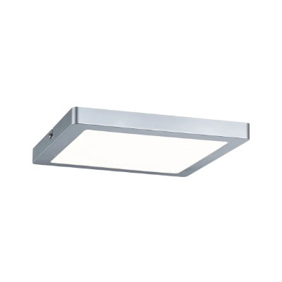 Atria Square LED Panel 220x220mm Warm White - Chrome - Paulmann