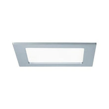 Load image into Gallery viewer, Square LED Recessed Panel IP44 165x165mm Neutral White - Chrome - Paulmann
