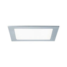 Load image into Gallery viewer, Square LED Recessed Panel IP44 220x220mm Neutral White - Chrome - Paulmann
