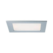 Load image into Gallery viewer, Square LED Recessed Panel IP44 165x165mm Warm White - Chrome - Paulmann
