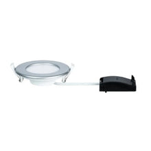 Load image into Gallery viewer, Round LED Recessed Panel IP44 115mm Neutral White - Chrome - Paulmann
