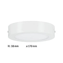 Load image into Gallery viewer, Lunar Round LED Panel 170mm Warm White - White - Paulmann
