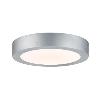 Lunar Round LED Panel 225mm Warm White - Chrome - Paulmann