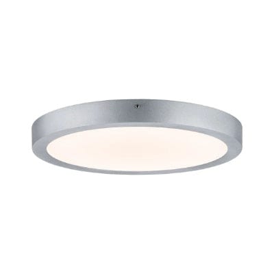 Lunar Round LED Panel 400mm Warm White - Chrome - Paulmann