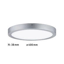 Load image into Gallery viewer, Lunar Round LED Panel 400mm Warm White - Chrome - Paulmann
