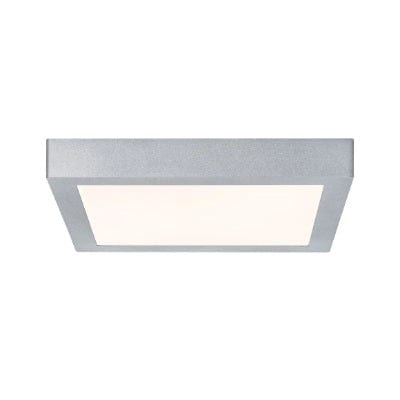 Lunar Square LED Panel 300x300mm Warm White - Chrome - Paulmann