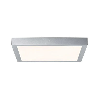 Lunar Square LED Panel 400x400mm Warm White - Chrome