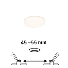 Load image into Gallery viewer, VariFit Veluna Round LED Recessed Panel IP44 75mm Warm White
