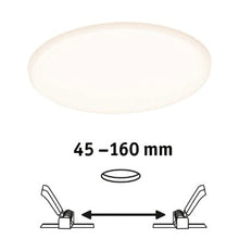 Load image into Gallery viewer, VariFit Veluna Round LED Recessed Panel IP44 185mm Warm White - Paulmann
