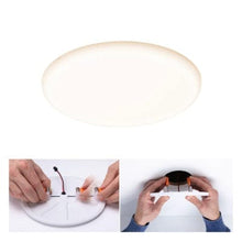 Load image into Gallery viewer, VariFit Veluna Round LED Recessed panel IP44 185mm White Switch Transparent - Paulmann
