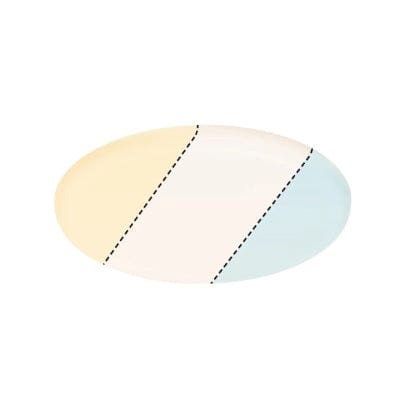 VariFit Veluna Round LED Recessed panel IP44 185mm White Switch Transparent - Paulmann