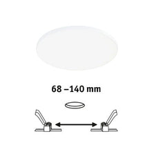 Load image into Gallery viewer, VariFit Veluna Edge Round LED Recessed Panel IP44 160mm Neutral White - Paulmann
