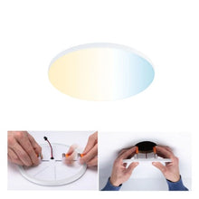 Load image into Gallery viewer, VariFit Veluna Edge Round LED Recessed Panel Smart Home Zigbee 160mm Tunable White
