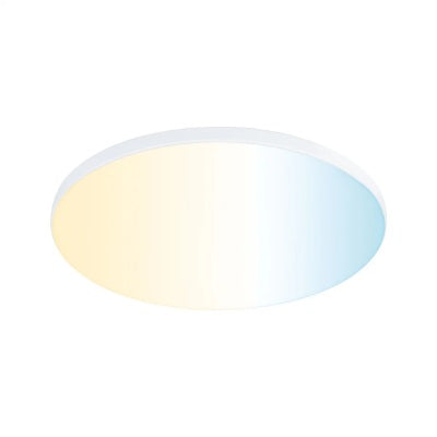 VariFit Veluna Edge Round LED Recessed Panel Smart Home Zigbee 160mm Tunable White