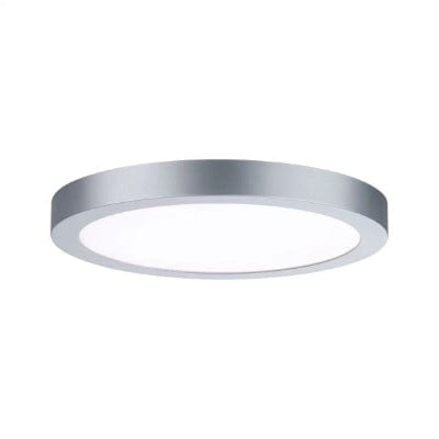 Abia Round LED Panel 300mm Warm White - Chrome - Paulmann