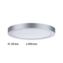 Load image into Gallery viewer, Abia Round LED Panel 300mm Neutral White - Chrome - Paulmann
