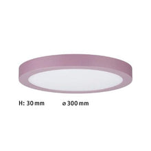 Load image into Gallery viewer, Abia Round LED Panel 300mm Warm White - Lilac - Paulmann
