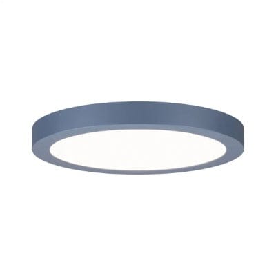 Abia Round LED Panel 300mm Warm White - Graublau - Paulmann