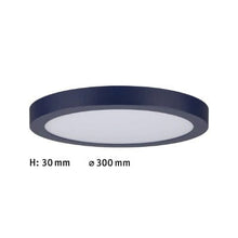 Load image into Gallery viewer, Abia Round LED Panel 300mm Warm White - Night Blue - Paulmann
