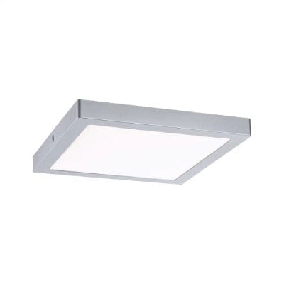 Abia Square LED Panel 300x300mm Neutral White - Chrome - Paulmann