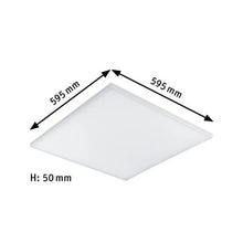 Load image into Gallery viewer, Velora Square LED Panel 595x595mm Warm White - Paulmann
