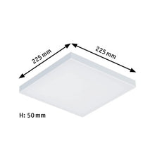 Load image into Gallery viewer, Velora Square LED Panel 225x225mm 3 Step Dimmable - Matt White
