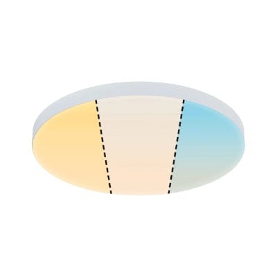 Velora Round LED Panel 300mm White Switch - Paulmann