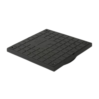 Brett Martin Underground 450mm Diameter Square Plastic Cover x100mm - Brett Martin