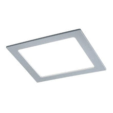 Load image into Gallery viewer, Square LED Recessed Panel IP44 220x220mm Neutral White - Chrome - Paulmann
