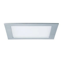 Load image into Gallery viewer, Square LED Recessed Panel IP44 220x220mm Neutral White - Chrome - Paulmann
