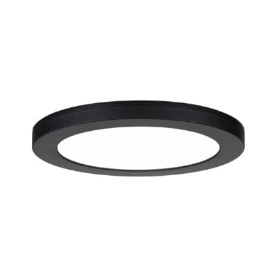 Round LED Recessed panel 2in1 Cover-it 225mm Neutral White - Black - Paulmann