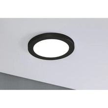 Load image into Gallery viewer, Round LED Recessed panel 2in1 Cover-it 225mm Neutral White - Black - Paulmann
