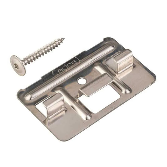 Cedral Click Stainless Steel Clip and Screws (Pack of 250) - Cedral