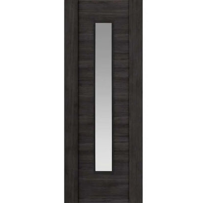 JB Kind Alabama Cinza Dark Grey Glazed Laminate Internal Door - All Sizes