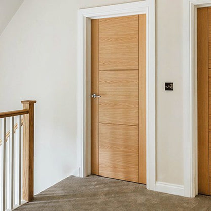 JB Kind Mistral Oak Pre-Finished Internal Fire Door FD30 - All Sizes