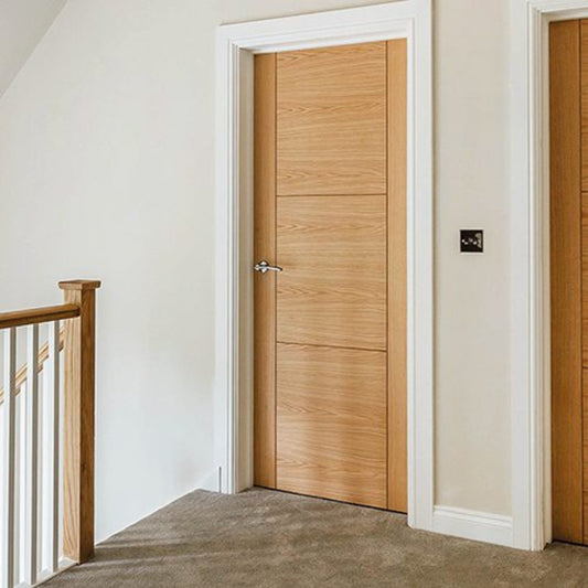 JB Kind Mistral Oak Pre-Finished Internal Fire Door FD30 - All Sizes