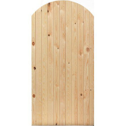 JB Kind Oxford Arched Softwood Gate - 1829mm x 915mm x 38mm