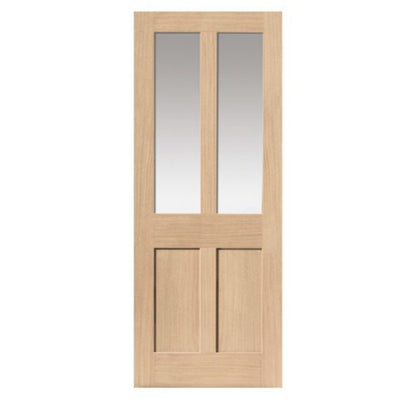 JB Kind Rushmore Oak Glazed Internal Door - All Sizes