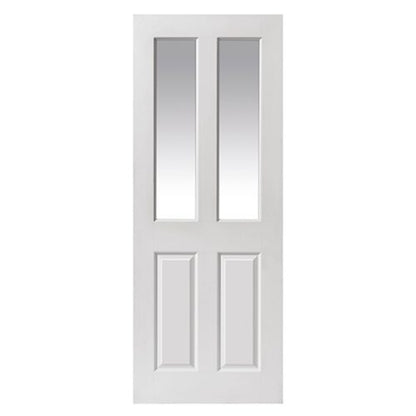 JB Kind Canterbury White Glazed Internal Door - All Sizes