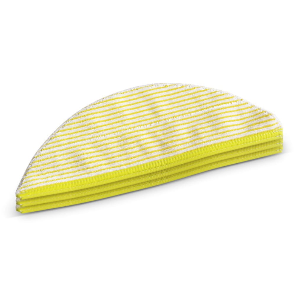 Karcher 3 x Replacement Cloth/Wipe Set for RVC 5 Robot Cleaner - Karcher