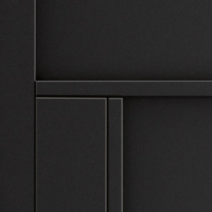 JB Kind Cosmo Black Laminate Internal Door - All Sizes