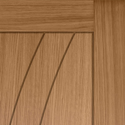 JB Kind Sicily Oak Pre-Finished Internal Door - All Sizes - JB Kind