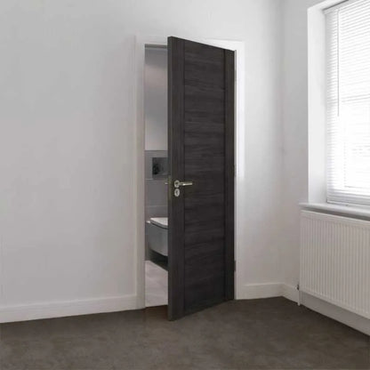 JB Kind Alabama Cinza Dark Grey Laminate Internal Fire Door FD30 - All Sizes