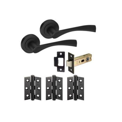 JB Kind Boston Matt Black Latch Pack