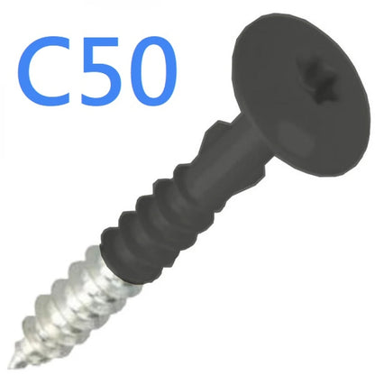 Cedral Colour Coded Stainless Steel Screws 4.8mm x 38mm - All Colours